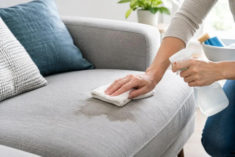 How to Remove Sofa Stains Without Damaging Fabric